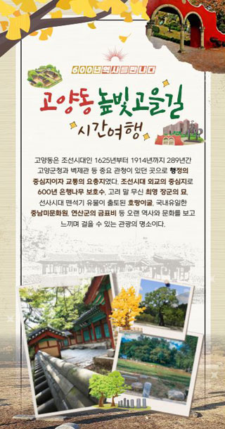 goyang-dong nobbitgoeulgil pamphlet